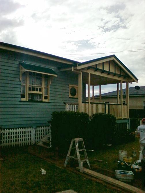 Blue Green House Wall Painters Toowoomba