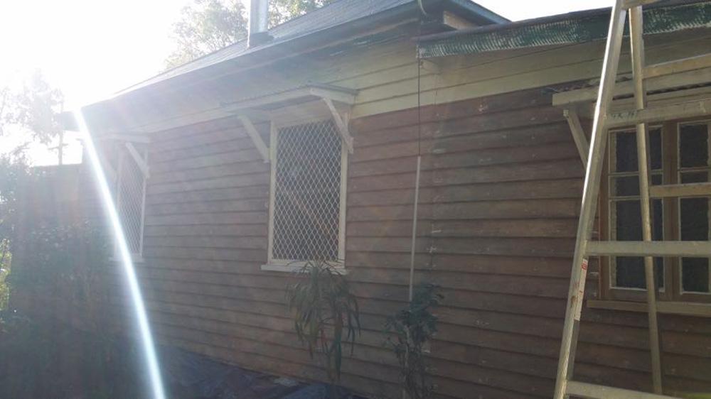 House Gutter Exterior Painting Toowoomba