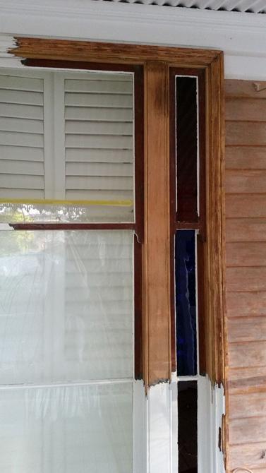 Window Siding White Repaint House Painters Toowoomba
