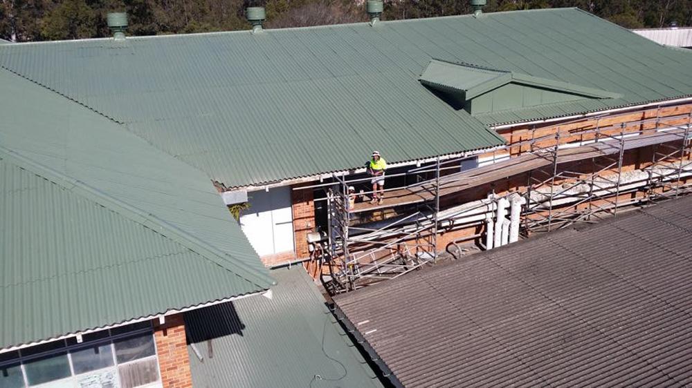 Repainted Roof Toowoomba