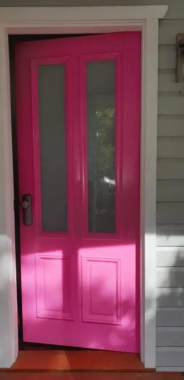 Full Pink Door Painting Toowoomba