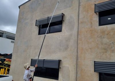 commercial exterior wall painting e