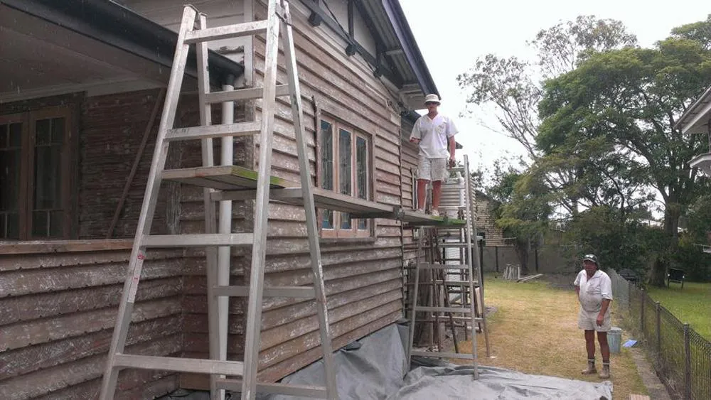 Steel Ladder House Painter Toowoomba