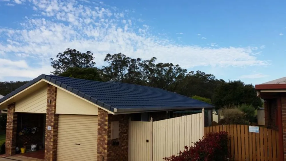Gray Concrete Roof Painting Toowoomba